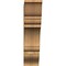 Ekena Millwork Olympic Traditional Rough Sawn Bracket, Western Red Cedar, 6"W x 24"D x 24"H BKT06X24X24OLY01RWR - alternate 2